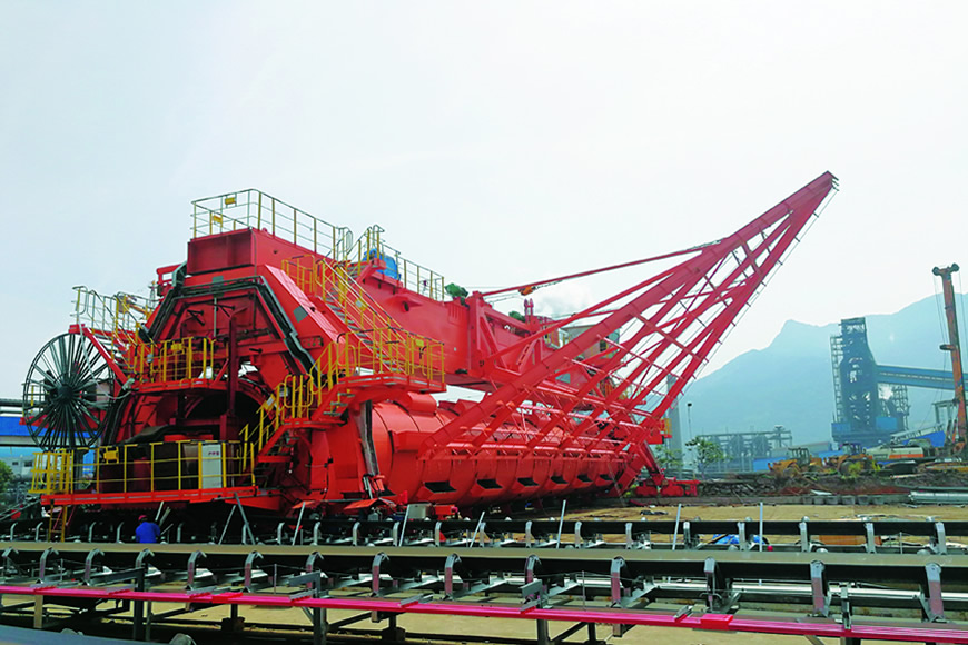 1200t h blening reclaimer