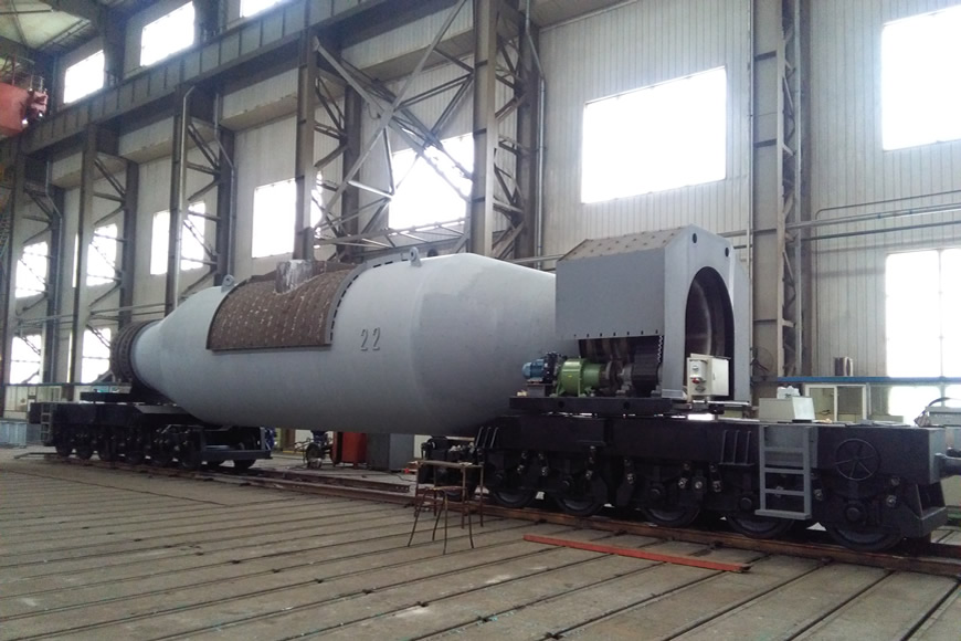 320t tubular hot iron mixing car