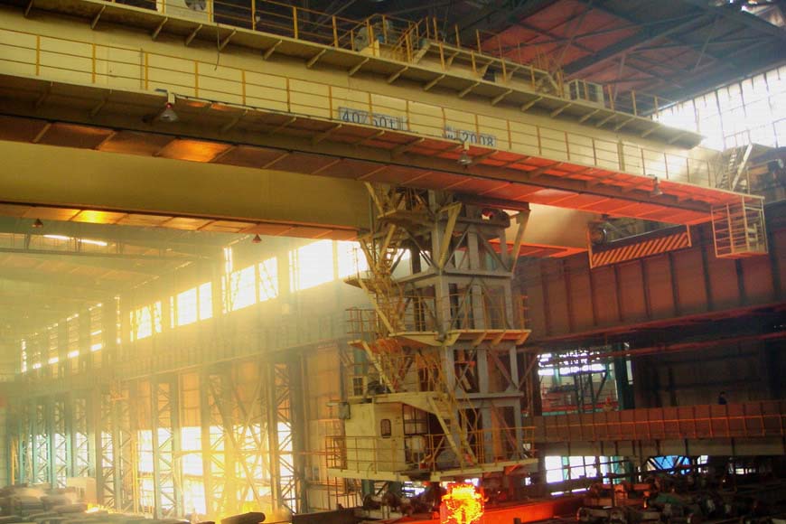 40t ingot tongs crane