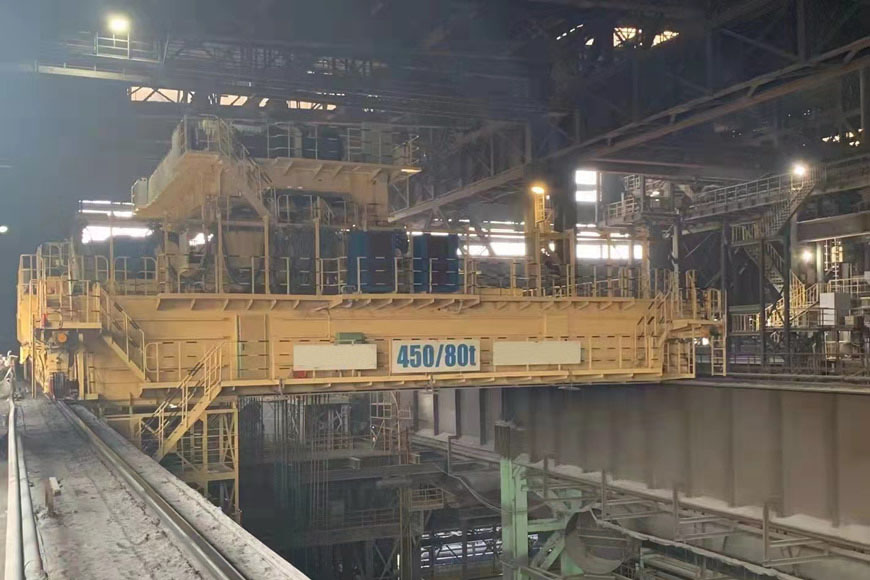 450t foundry crane