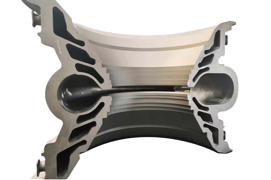 600,000kW closed-type low-pressure inner casing