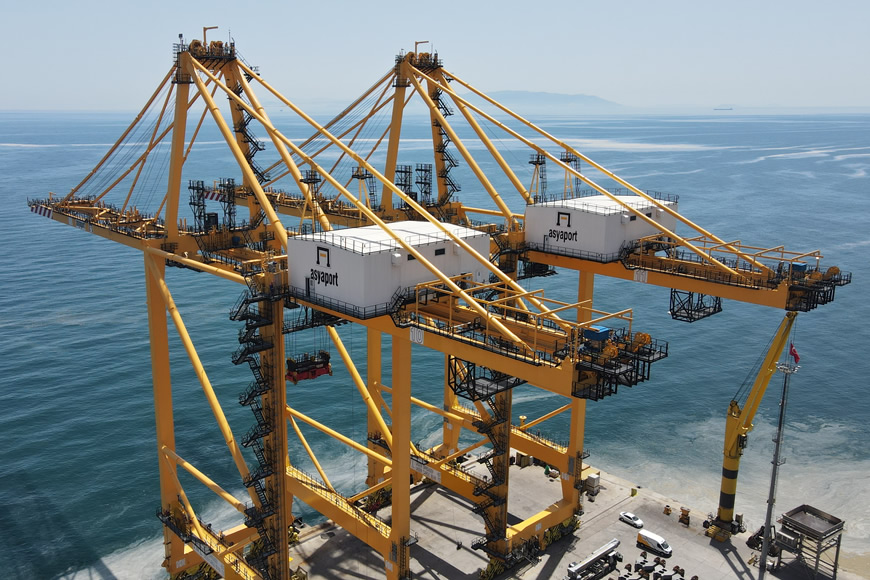 65t ship-to-shore container crane