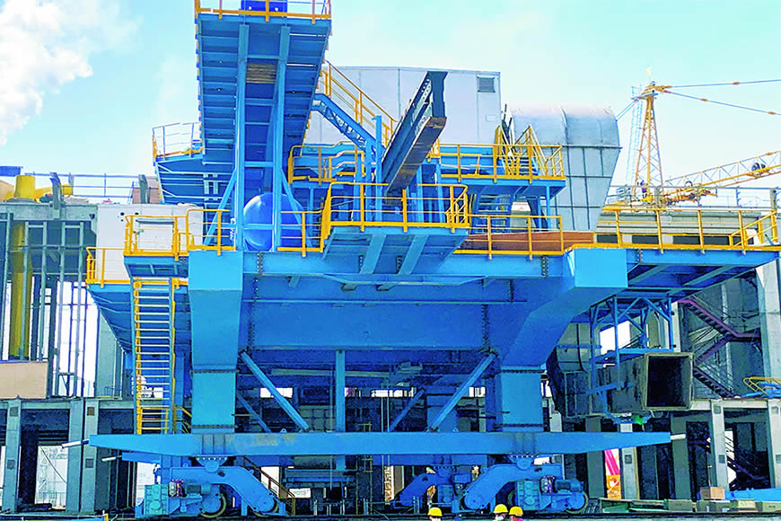 7m intelligent top charging coke oven machinery