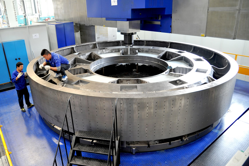 Core component—rotor, for large wind turbine