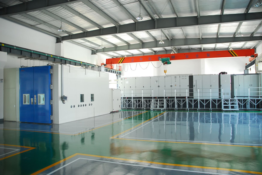 Electrical control system for integrated detection & test console for electric transmission of wind turbine