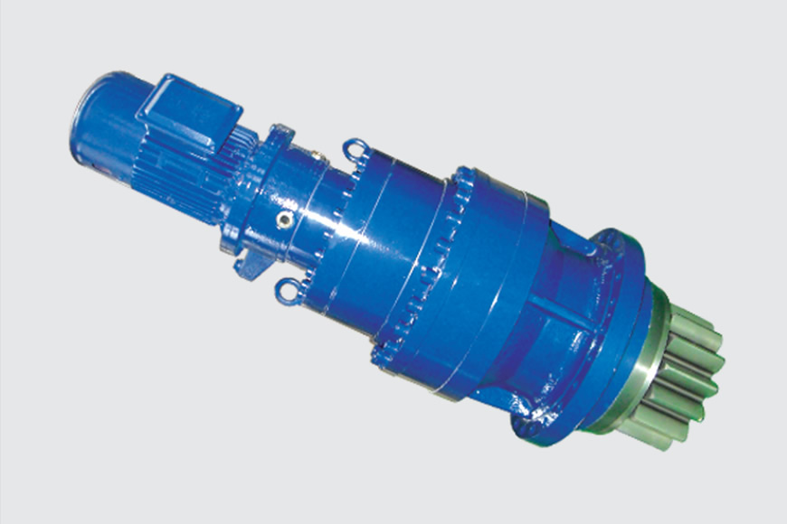 Series yaw drive for wind turbine