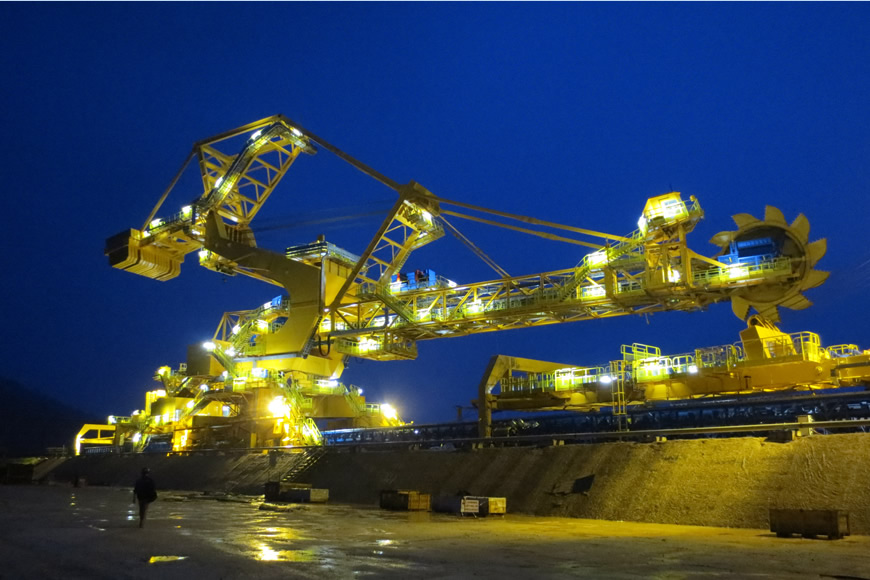 Stacker & reclaimer type 8000·10500.53