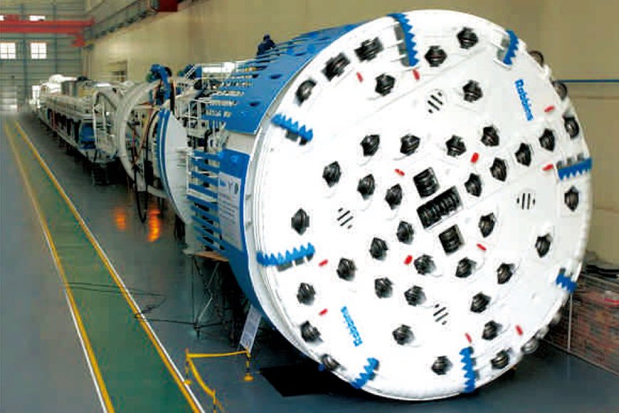 Φ8.03m gripper-type tunnel boring machine (TBM)